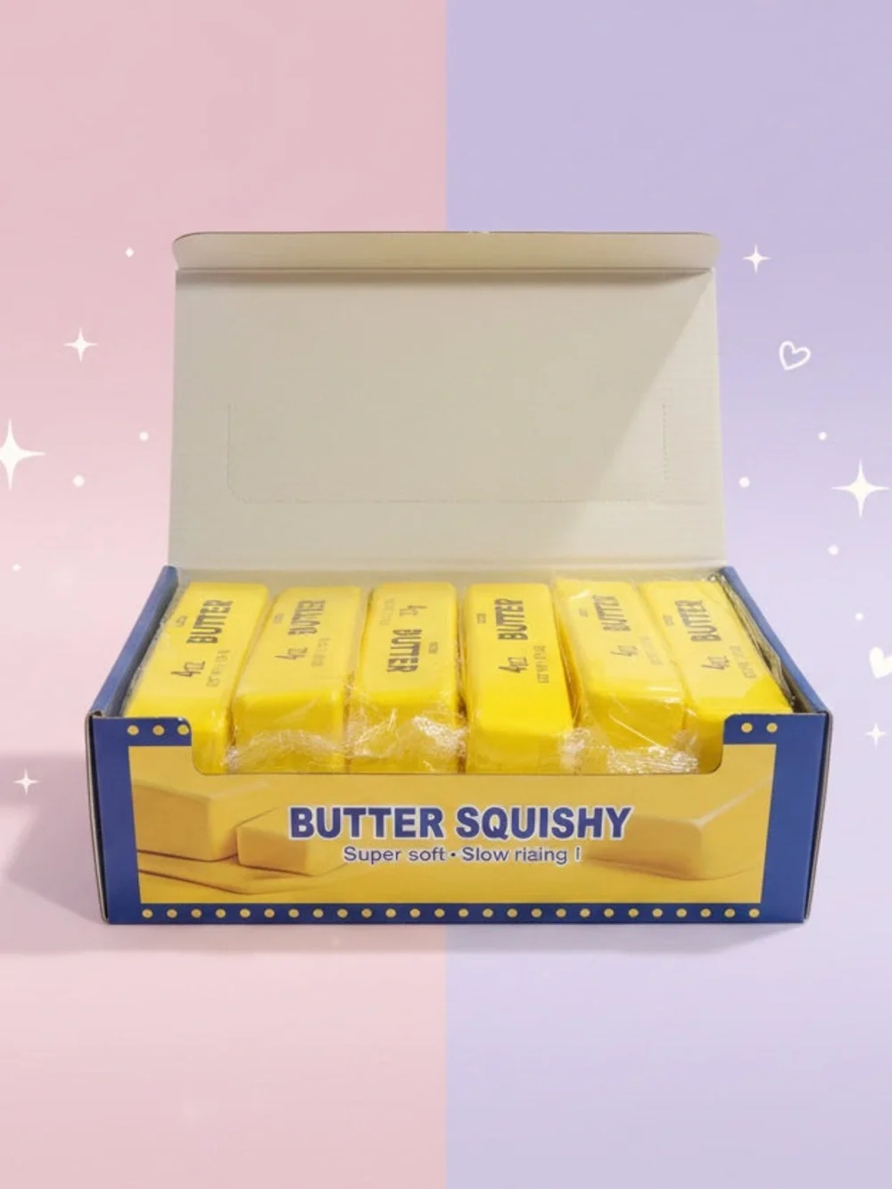 Kids Toy - Yellow Slow-Rising Sensory Pack 2pcs